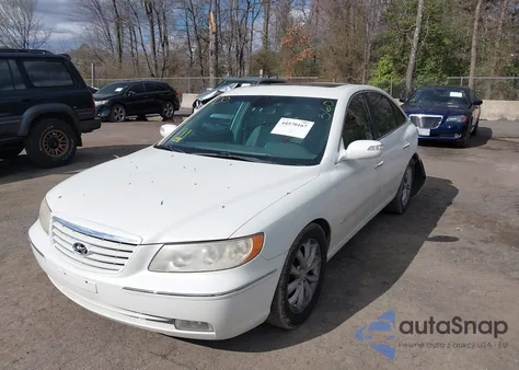 2007 Hyundai Azera Limited/Se из США, поврежденный, VIN KMHFC46F77A147355